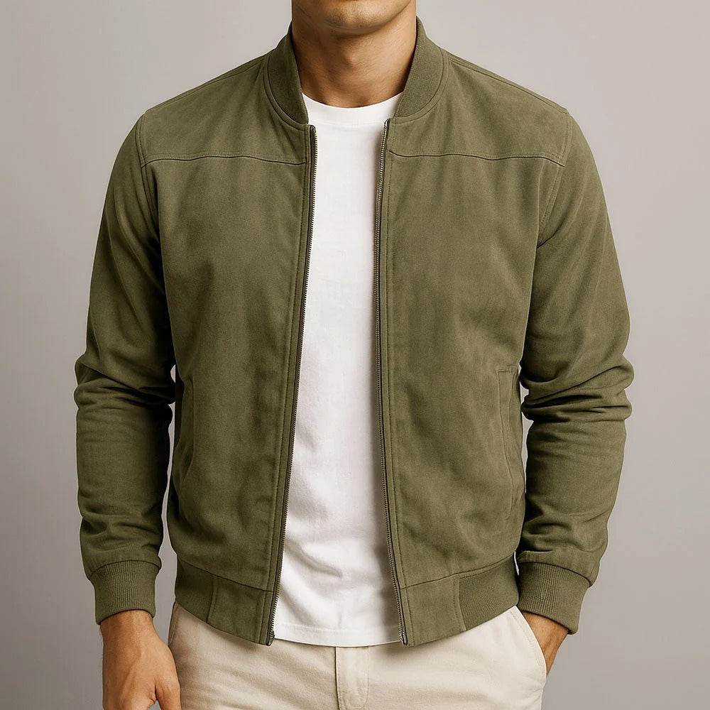 CHAQUETA DE ANTE
