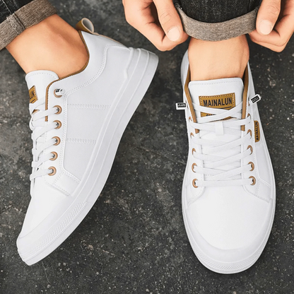 ZAPATILLAS DE CUERO BASICAS